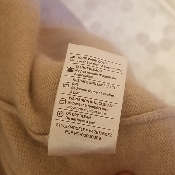 VINCE cream cashmere sweater - Picture 6 of 6